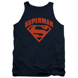 Superman Super Shield - Men's Tank Top Men's Tank Superman   