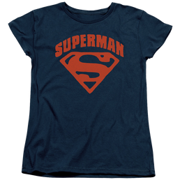Superman Super Shield - Women's T-Shirt Women's T-Shirt Superman   