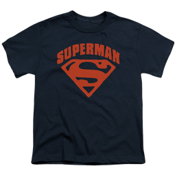 Superman Super Shield - Youth T-Shirt Youth T-Shirt (Ages 8-12) Superman   