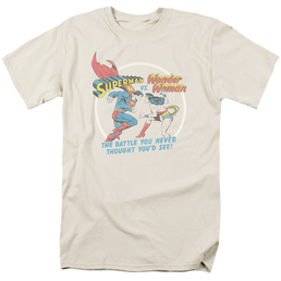 Superman Battle Of The Sexes - Men's Regular Fit T-Shirt Men's Regular Fit T-Shirt Superman   