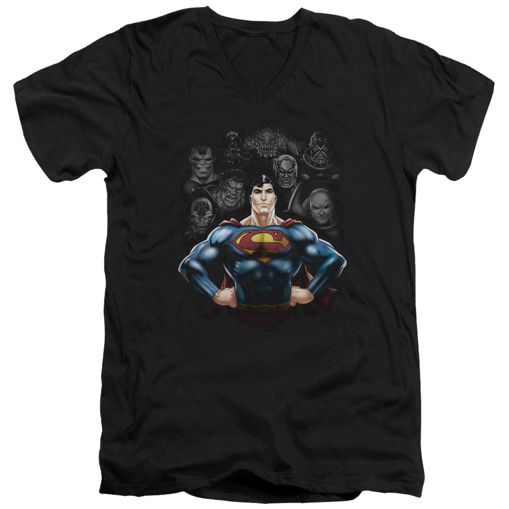 Superman Villains - Men's V-Neck T-Shirt Men's V-Neck T-Shirt Superman   