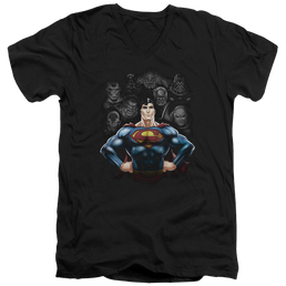 Superman Villains - Men's V-Neck T-Shirt Men's V-Neck T-Shirt Superman   