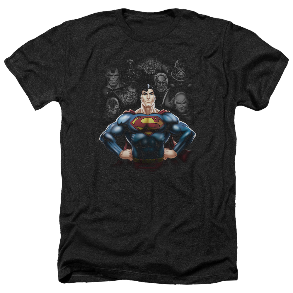 Superman Villains - Men's Heather T-Shirt Men's Heather T-Shirt Superman   