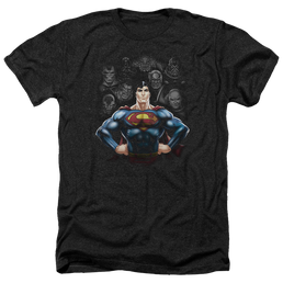 Superman Villains - Men's Heather T-Shirt Men's Heather T-Shirt Superman   