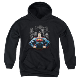 Superman Villains - Youth Hoodie Youth Hoodie (Ages 8-12) Superman   