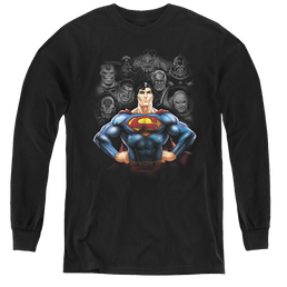 Superman Villains - Youth Long Sleeve T-Shirt Youth Long Sleeve T-Shirt Superman   
