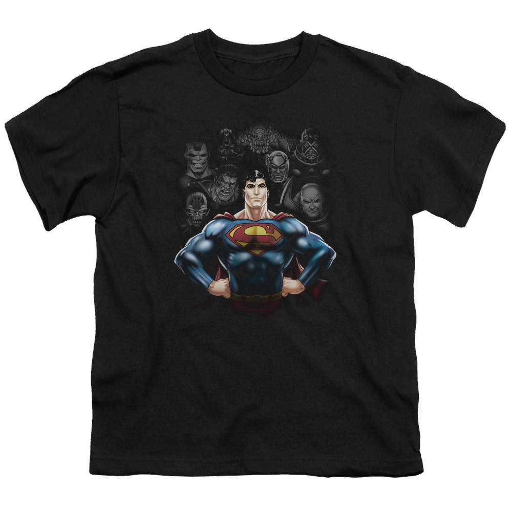 Superman Villains - Youth T-Shirt Youth T-Shirt (Ages 8-12) Superman   