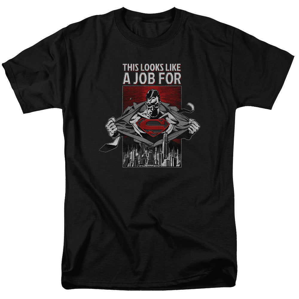 Superman Watchful Eye - Men's Regular Fit T-Shirt Men's Regular Fit T-Shirt Superman   