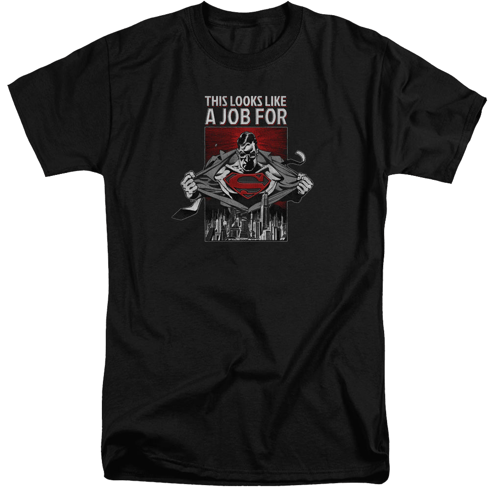 Superman Watchful Eye - Men's Tall Fit T-Shirt Men's Tall Fit T-Shirt Superman   
