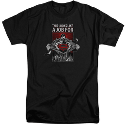 Superman Watchful Eye - Men's Tall Fit T-Shirt Men's Tall Fit T-Shirt Superman   