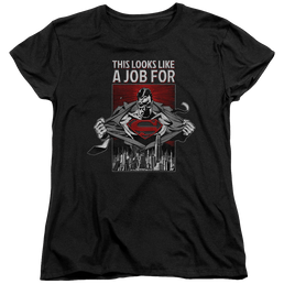 Superman Watchful Eye - Women's T-Shirt Women's T-Shirt Superman   