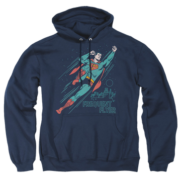 Superman Frequent Flyer - Pullover Hoodie Pullover Hoodie Superman   