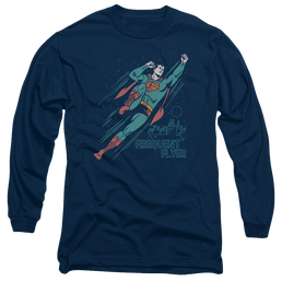 Superman Frequent Flyer - Men's Long Sleeve T-Shirt Men's Long Sleeve T-Shirt Superman   