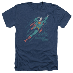 Superman Frequent Flyer - Men's Heather T-Shirt Men's Heather T-Shirt Superman   