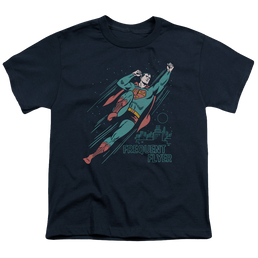 Superman Frequent Flyer - Youth T-Shirt Youth T-Shirt (Ages 8-12) Superman   