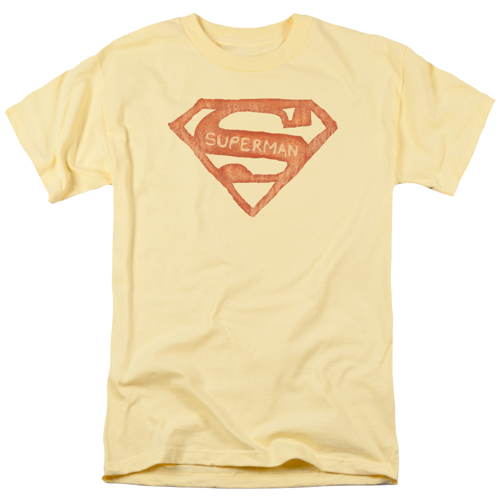 Superman Roughen Shield - Men's Regular Fit T-Shirt Men's Regular Fit T-Shirt Superman   