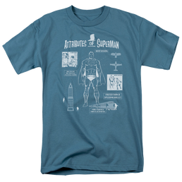 Superman Super Diagram - Men's Regular Fit T-Shirt Men's Regular Fit T-Shirt Superman   