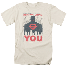 Superman Hes Watching You - Men's Regular Fit T-Shirt Men's Regular Fit T-Shirt Superman   