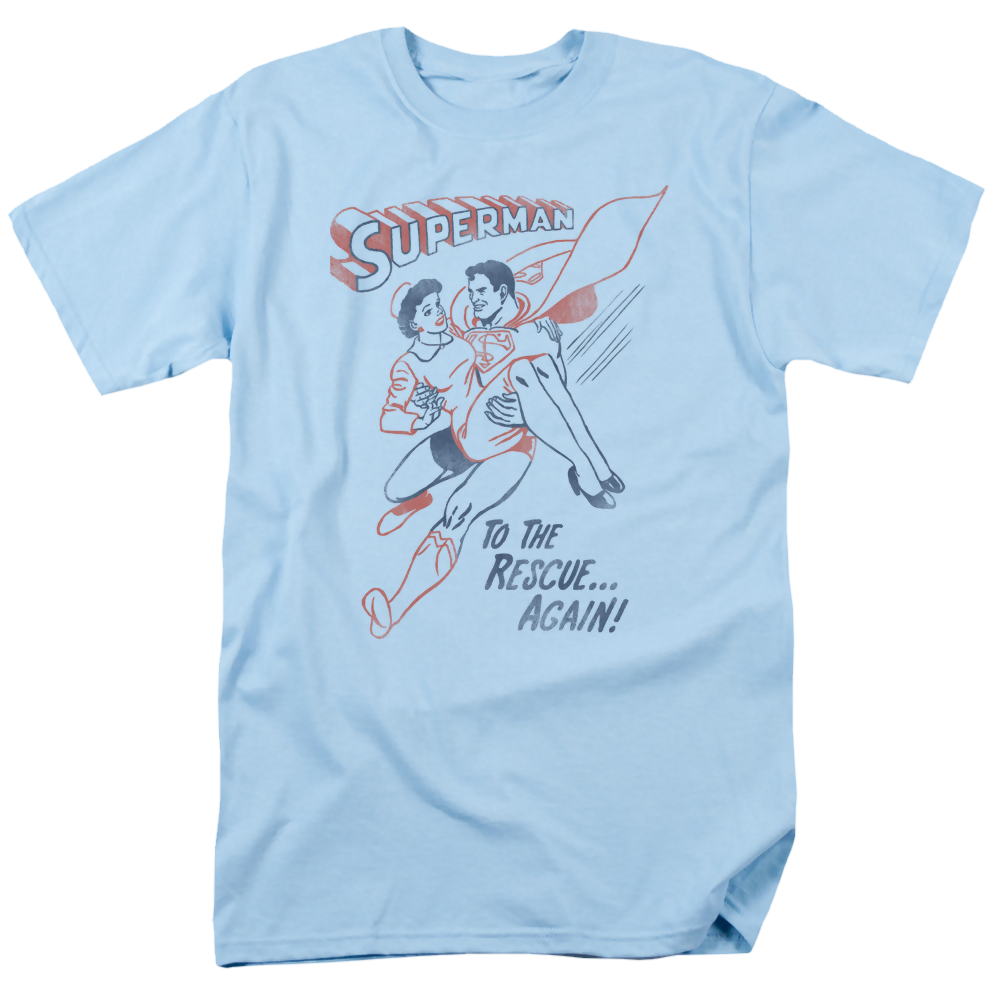 Superman To The Rescue - Men's Regular Fit T-Shirt Men's Regular Fit T-Shirt Superman   