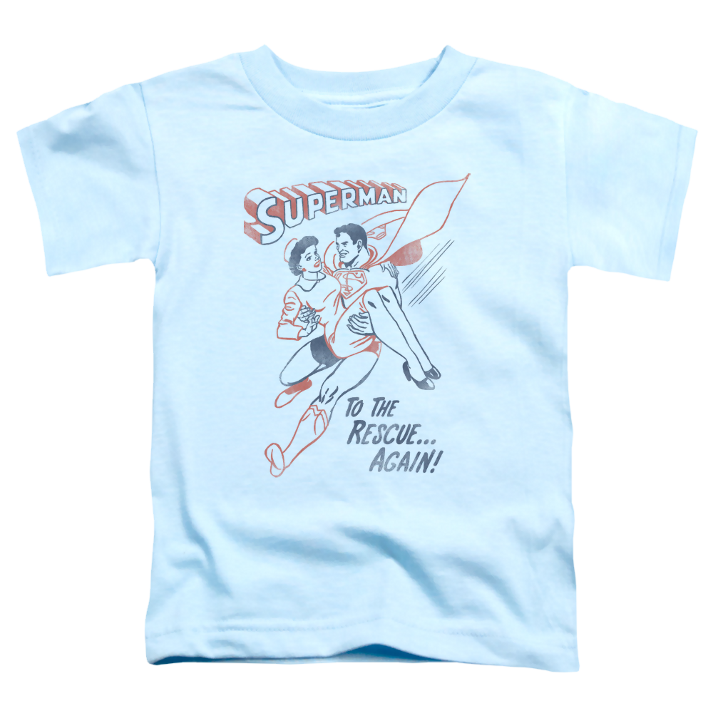 Superman To The Rescue - Toddler T-Shirt Toddler T-Shirt Superman   
