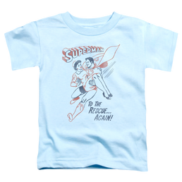 Superman To The Rescue - Toddler T-Shirt Toddler T-Shirt Superman   