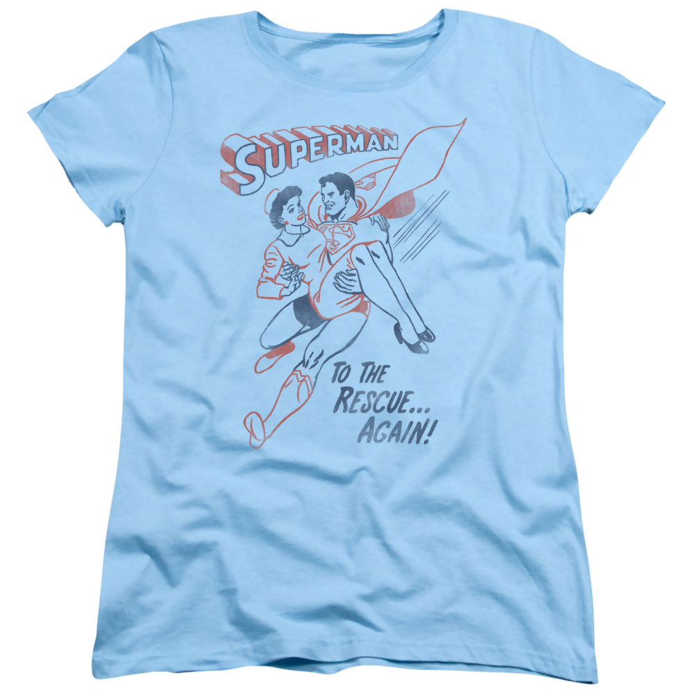 Superman To The Rescue - Women's T-Shirt Women's T-Shirt Superman   