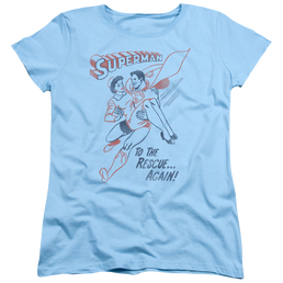 Superman To The Rescue - Women's T-Shirt Women's T-Shirt Superman   