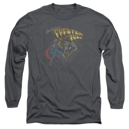 Superman Zod Greetings - Men's Long Sleeve T-Shirt Men's Long Sleeve T-Shirt Superman   