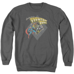 Superman Zod Greetings - Men's Crewneck Sweatshirt Men's Crewneck Sweatshirt Superman   