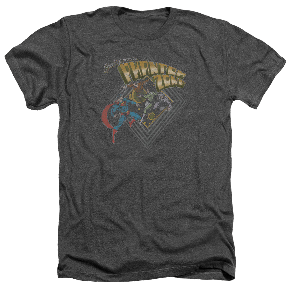 Superman Zod Greetings - Men's Heather T-Shirt Men's Heather T-Shirt Superman   