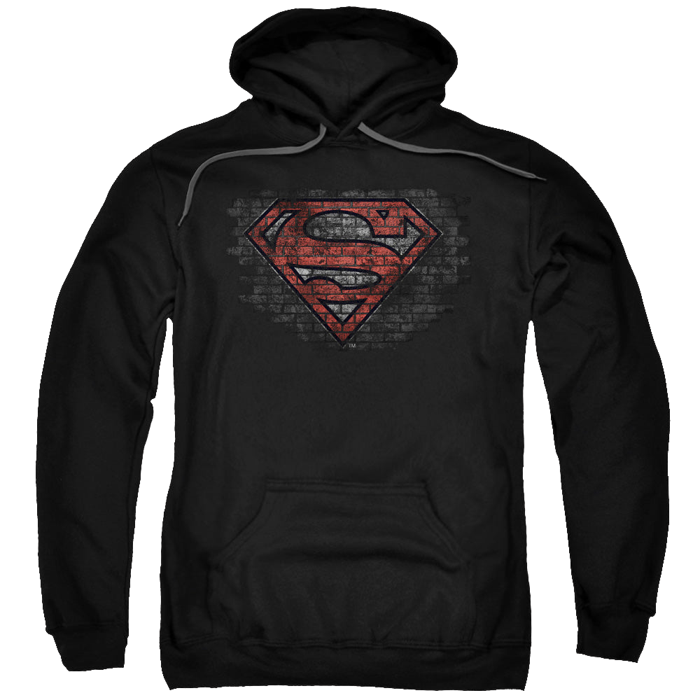 Superman Brick S - Pullover Hoodie Pullover Hoodie Superman   