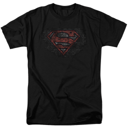 Superman Brick S - Men's Regular Fit T-Shirt Men's Regular Fit T-Shirt Superman   