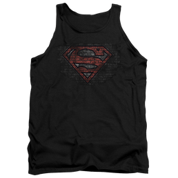 Superman Brick S - Men's Tank Top Men's Tank Superman   