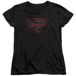 Superman Brick S - Women's T-Shirt Women's T-Shirt Superman   