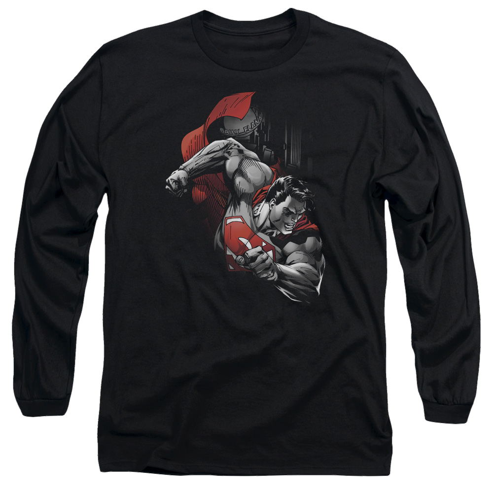 Superman My City - Men's Long Sleeve T-Shirt Men's Long Sleeve T-Shirt Superman   