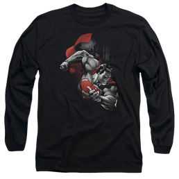 Superman My City - Men's Long Sleeve T-Shirt Men's Long Sleeve T-Shirt Superman   