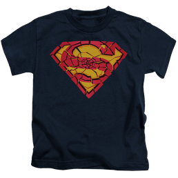 Superman Shattered Shield - Kid's T-Shirt Kid's T-Shirt (Ages 4-7) Superman   