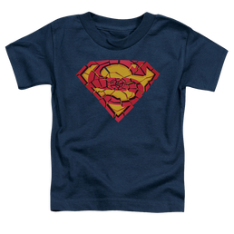 Superman Shattered Shield - Toddler T-Shirt Toddler T-Shirt Superman   