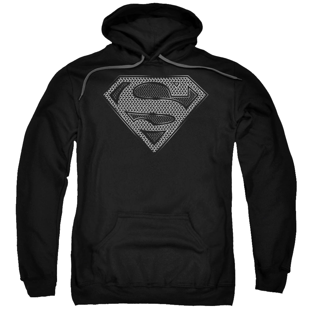 Superman Chainmail - Pullover Hoodie Pullover Hoodie Superman   
