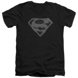 Superman Chainmail - Men's V-Neck T-Shirt Men's V-Neck T-Shirt Superman   