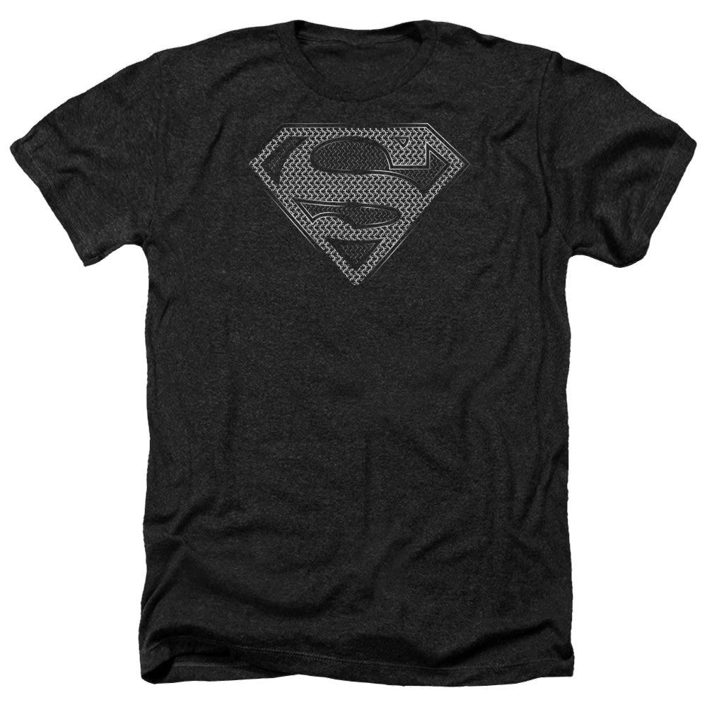Superman Chainmail - Men's Heather T-Shirt Men's Heather T-Shirt Superman   