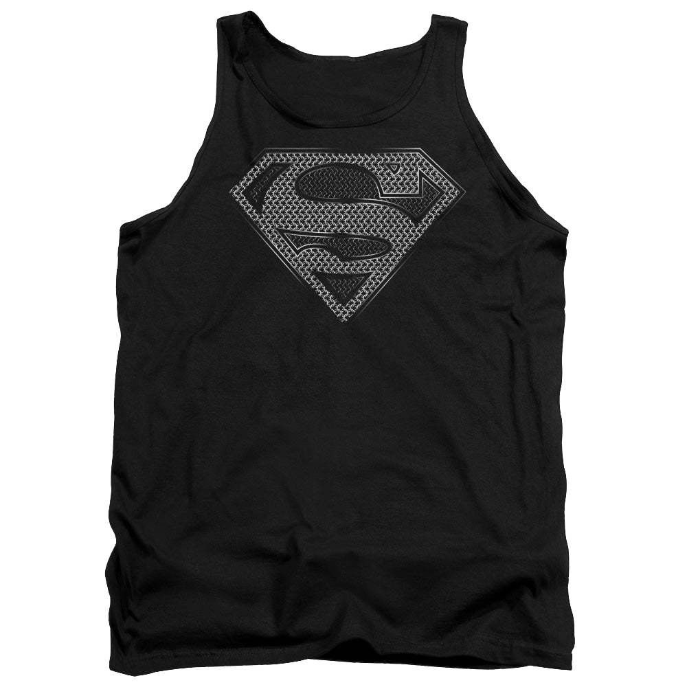 Superman Chainmail - Men's Tank Top Men's Tank Superman   
