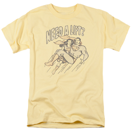 Superman Need A Lift - Men's Regular Fit T-Shirt Men's Regular Fit T-Shirt Superman   