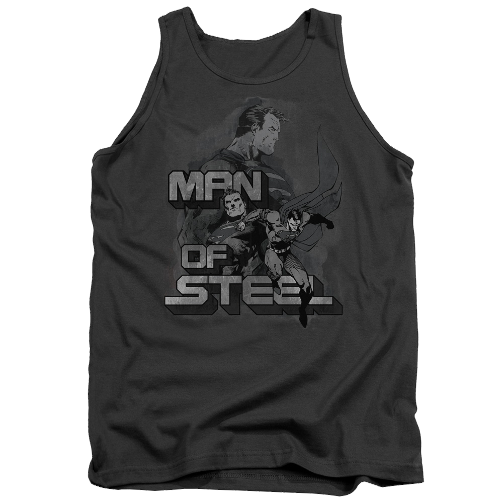 Superman Steel Poses - Men's Tank Top Men's Tank Superman   