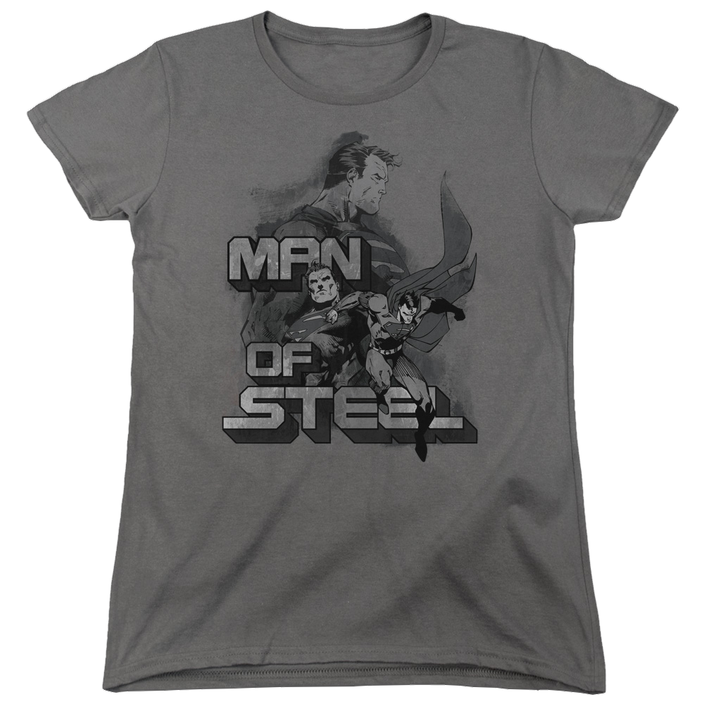 Superman Steel Poses - Women's T-Shirt Women's T-Shirt Superman   
