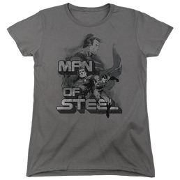 Superman Steel Poses - Women's T-Shirt Women's T-Shirt Superman   