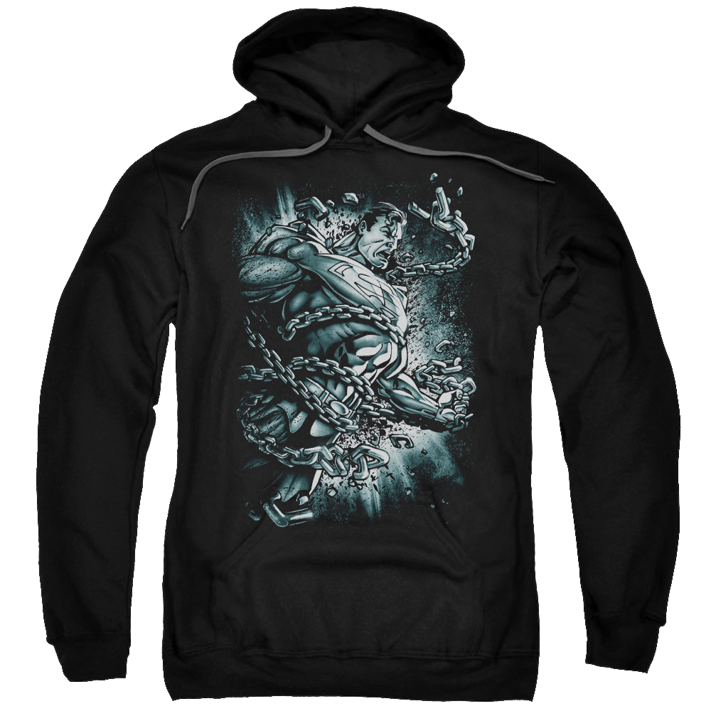 Superman Break Free - Pullover Hoodie Pullover Hoodie Superman   
