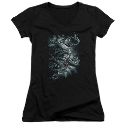 Superman Break Free - Juniors V-Neck T-Shirt Juniors V-Neck T-Shirt Superman   