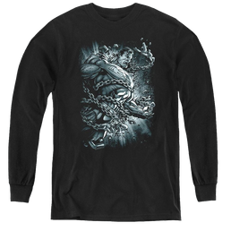 Superman Break Free - Youth Long Sleeve T-Shirt Youth Long Sleeve T-Shirt Superman   