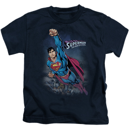 Superman Twilight Flight - Kid's T-Shirt Kid's T-Shirt (Ages 4-7) Superman   